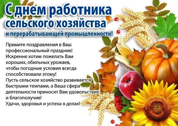 Фото День работника сельского хозяйства: красивые открытки с поздравлениями 6